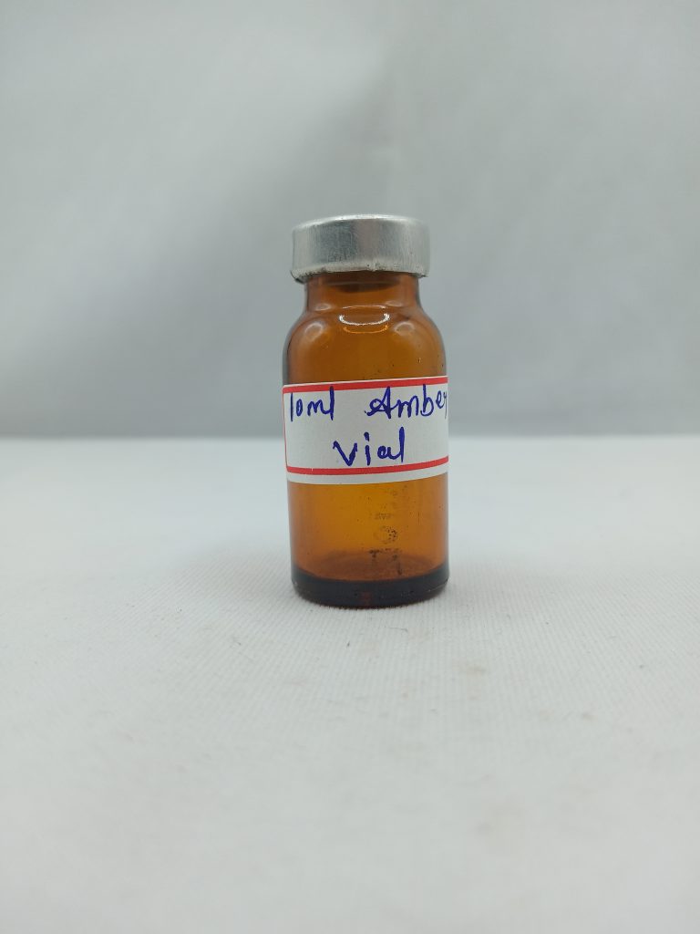 10 ml Amber Glass Vial