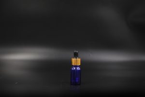 10 ml Blue Glass Dropper Bottle