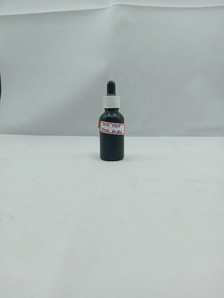 10 ml Matt Black dropper BOttle