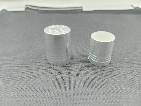 Silver Roll On Cap