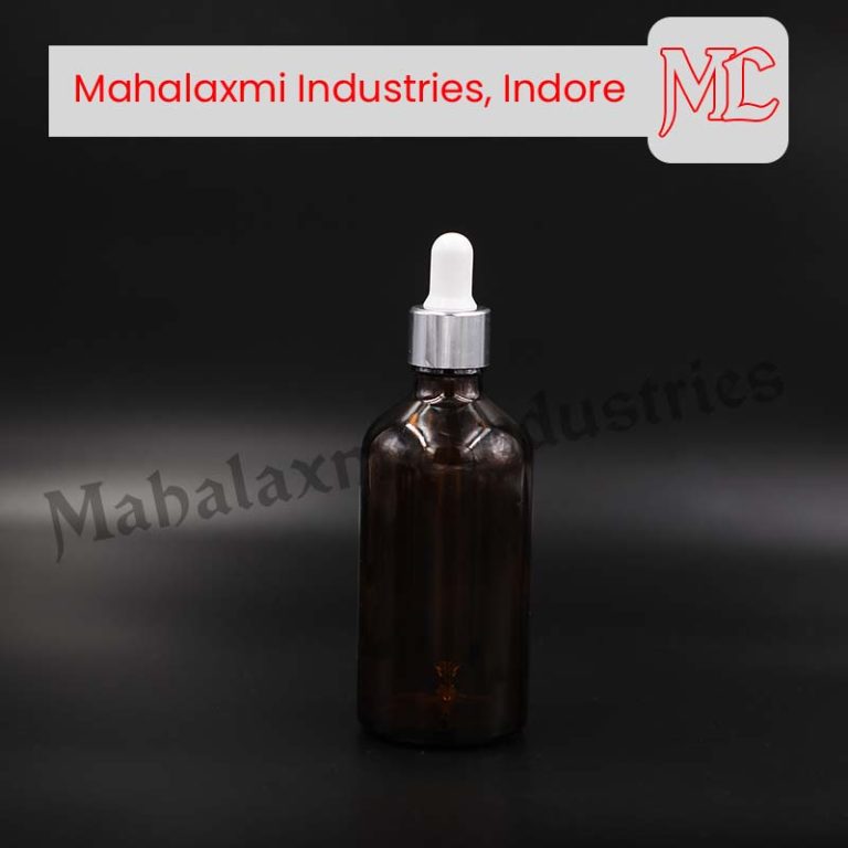 100 ml Amber Glass Dropper Bottle