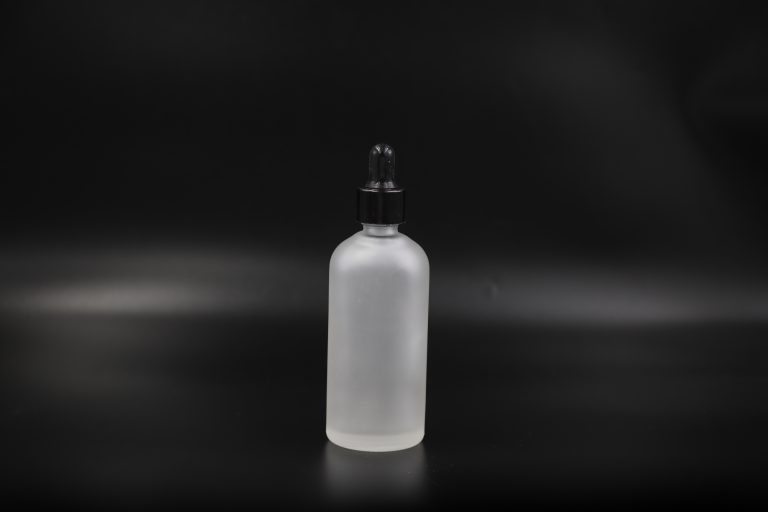 100 ml Flint Frosted Glass Dropper Bottle