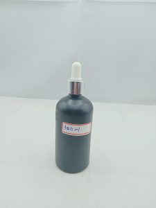 100 ml Matt Black Glass Dropper BOttle