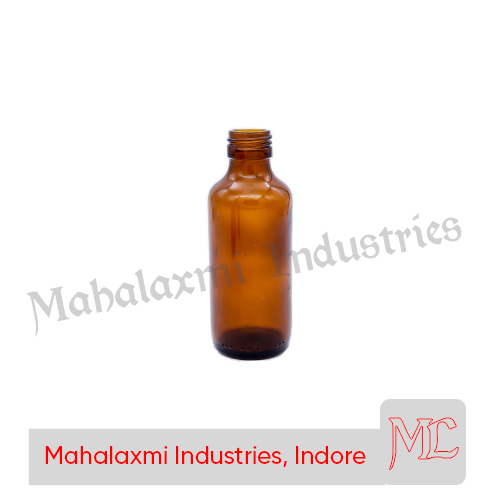 100 ml PD Amber Glass Bottle