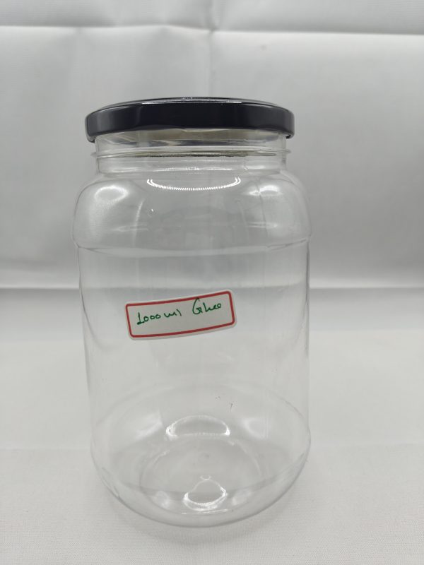 83 mm 1000 ml Round Lug Salsa Pet Jar
