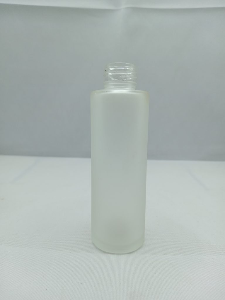 100ml Cylendrical Frosted Glass Bottle (24mm)