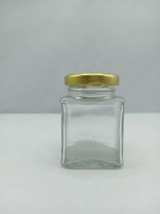 100ml ITC Square Glass Jar (43mm)