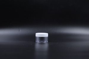 15 gm Acrylic Cream Jar With White Cap