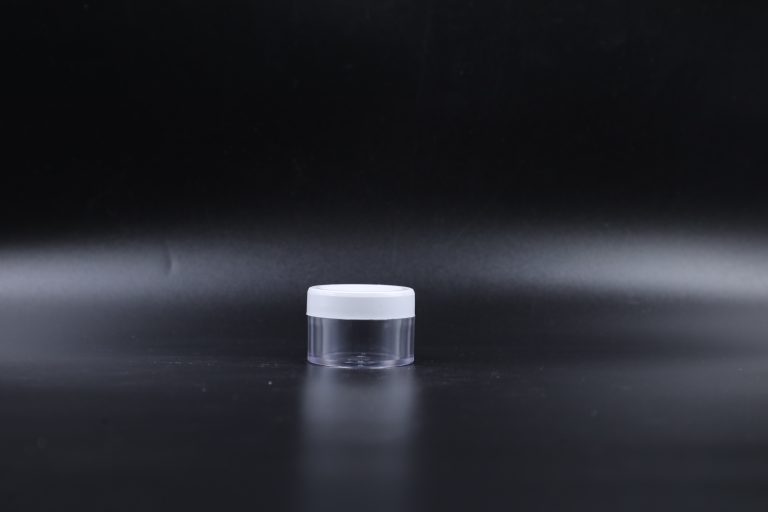 15 gm Acrylic Cream Jar With White Cap