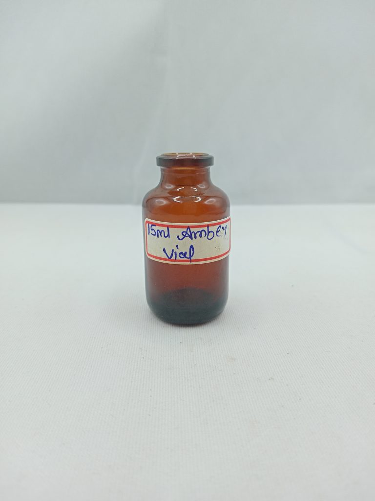 15 ml AMber Glass Vial