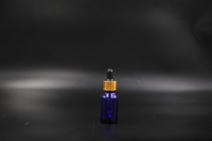 15 ml Blue Dropper Glass Bottle