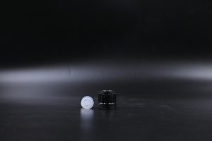 18 mm Black Euro cap