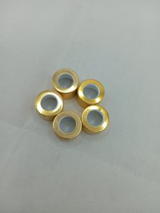 18 mm Golden Cap With Hole