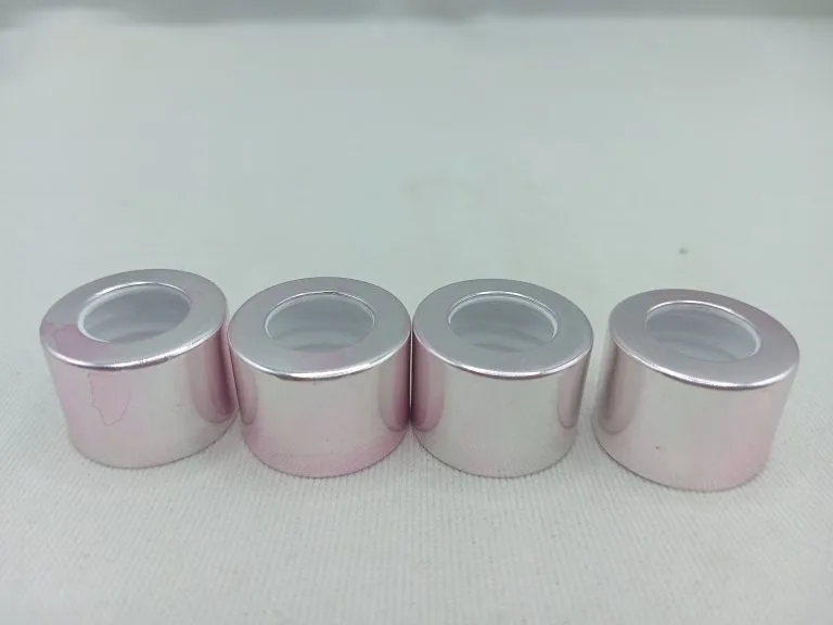 18 mm Rose Gold Cap With Hole