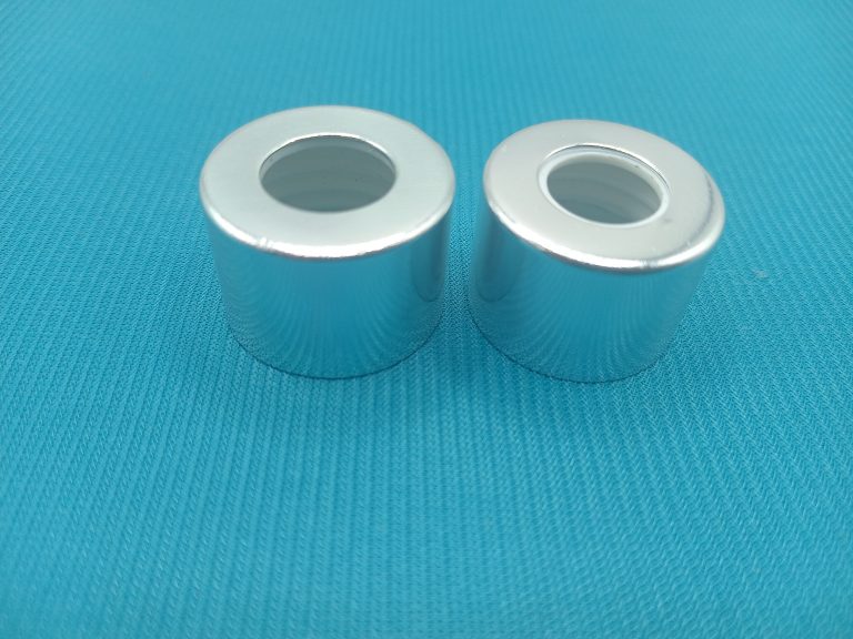 20 mm Silver Cap With Hole