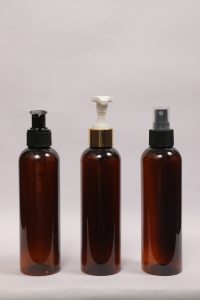 200 ml Amber PET Cosmetic Bottle
