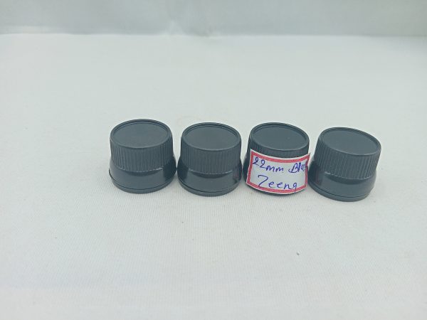 22 mm Black Gena Cap