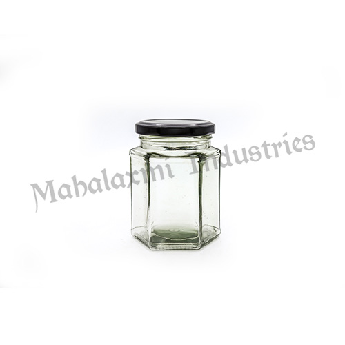 250 ml Hexa Glass Jar