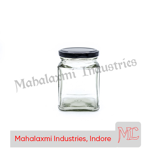 250 ml ITC Square Glass Jar (1)