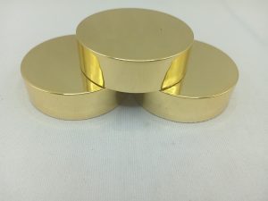 30 gm Glass Cream Jar Golden Cap