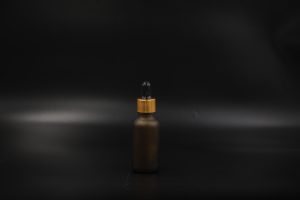 30 ml Amber Frosted Glass Dropper Bottle