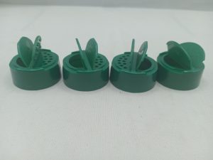 38 mm Green Flip Top Cap