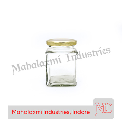 400 ml ITC Square Glass Jar