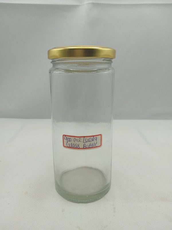 Bamboo Glass Jar