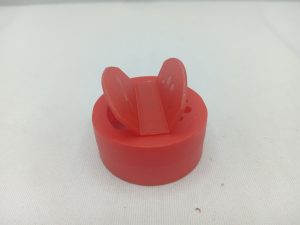 42 mm Matt Red Cap
