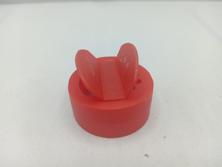 42 mm Matt Red Cap