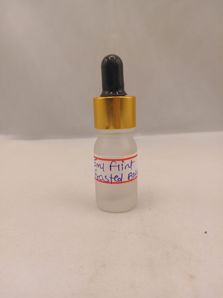 5 ml Flint Frosted Dropper BOttle