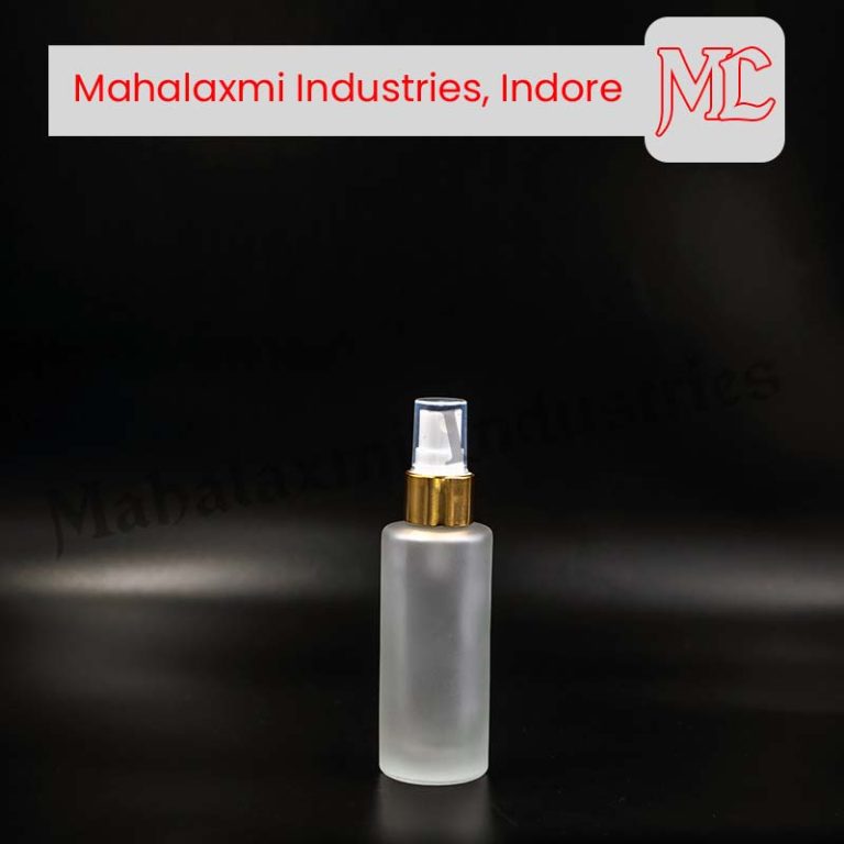 50 ml Cylindrical Frosted Glass Bottle (1)