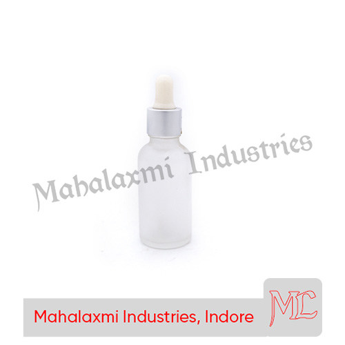 50 ml Flint Frosted Glass Dropper Bottle