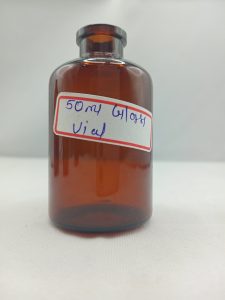 50ml AMber Glass Vial