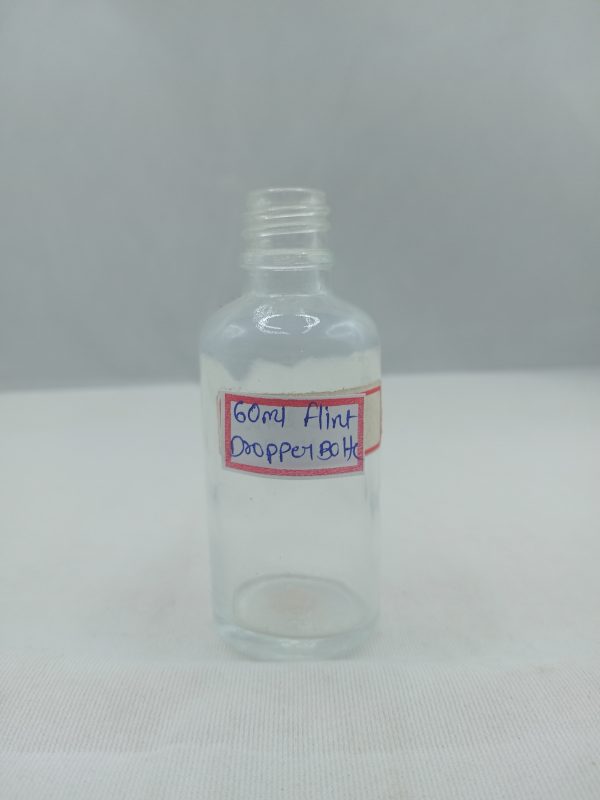 60 ml Flint Glass Dropper Bottle