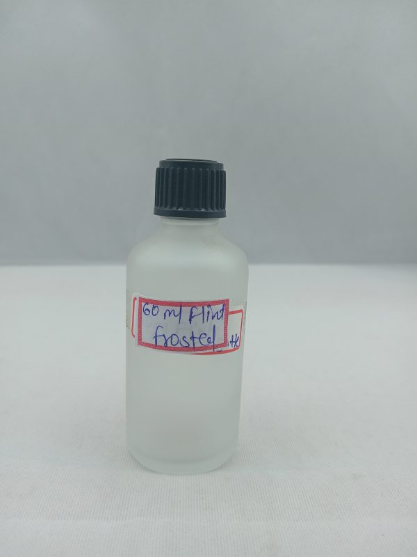 60 ml Flint Frosted Glass Dropper Bottle