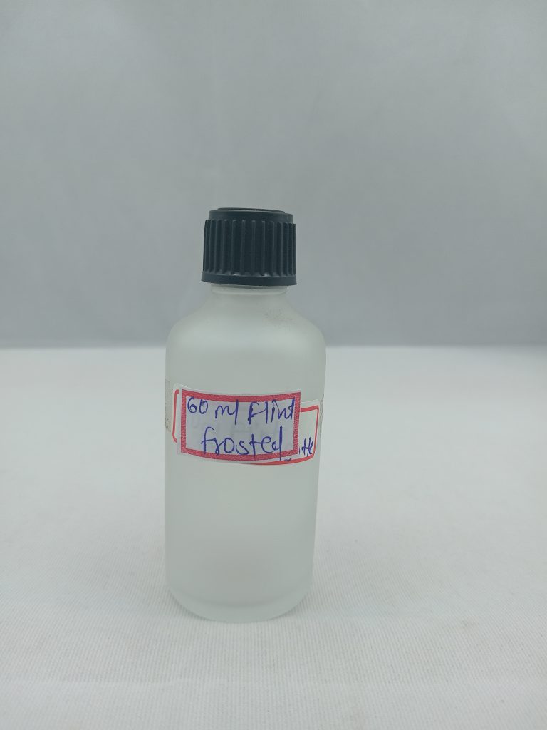 60 ml Flint Frosted Dropper BOttle