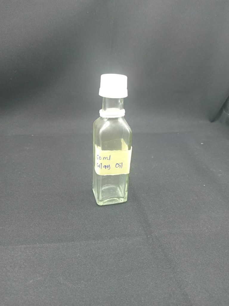 60 ml Glass Oil BOttle