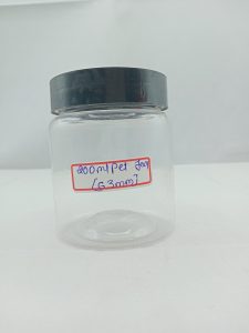 63 mm 200ml pet screw Jar
