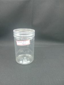 63 mm 250 ml Pet tube Screw Jar With Transpatent Cap