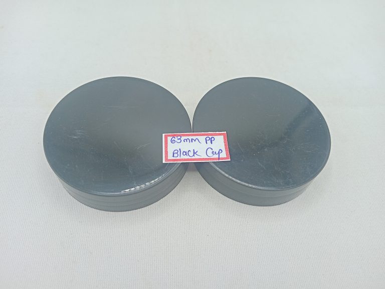 63 mm PP Black Cap