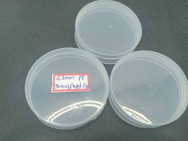 63 mm PP Transparent Cap