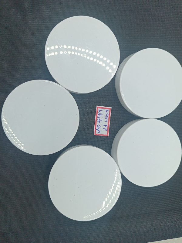 63 mm PP White Cap