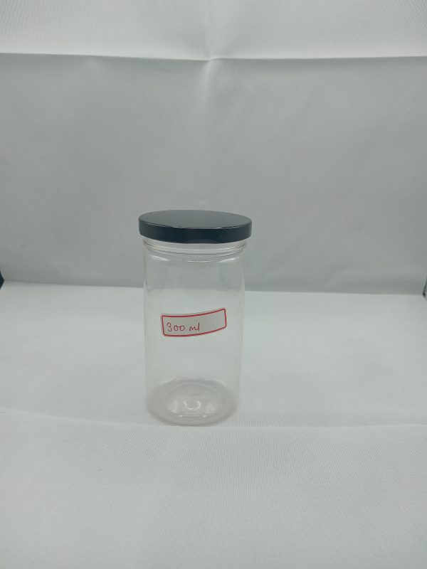 Round Tube Pet Lug Jar