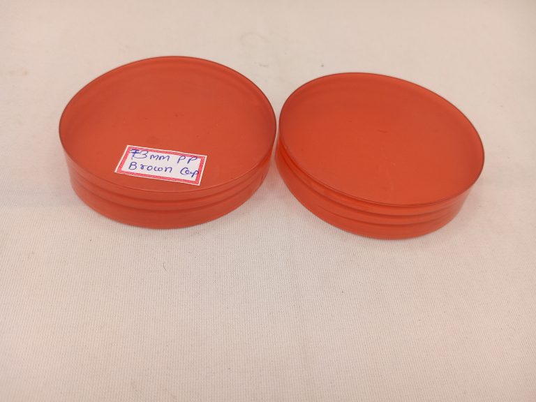 73 mm pp Transparent Brown Cap
