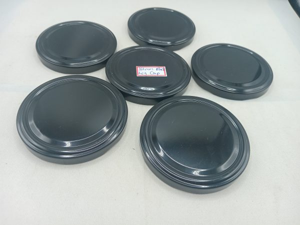 82 mm Black Lug Cap