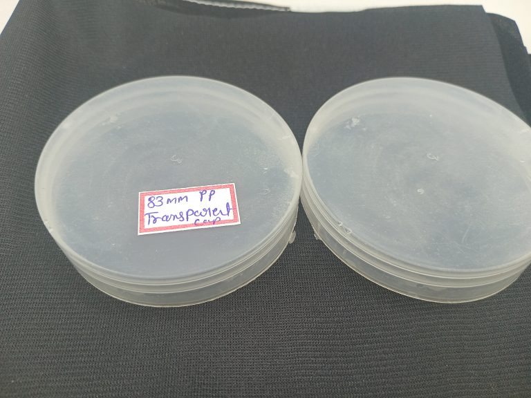 83 mm pp Transparent cap