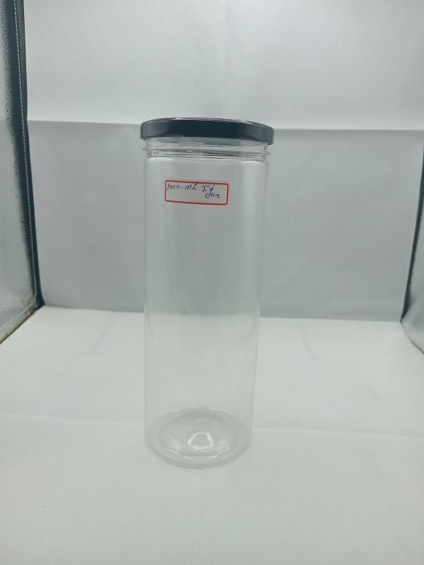 Round Tube Pet Lug Jar