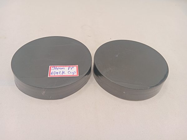 96 mm PP Black Cap