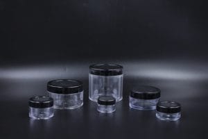 50 gm Acrylic Cream jar With Golden Cap